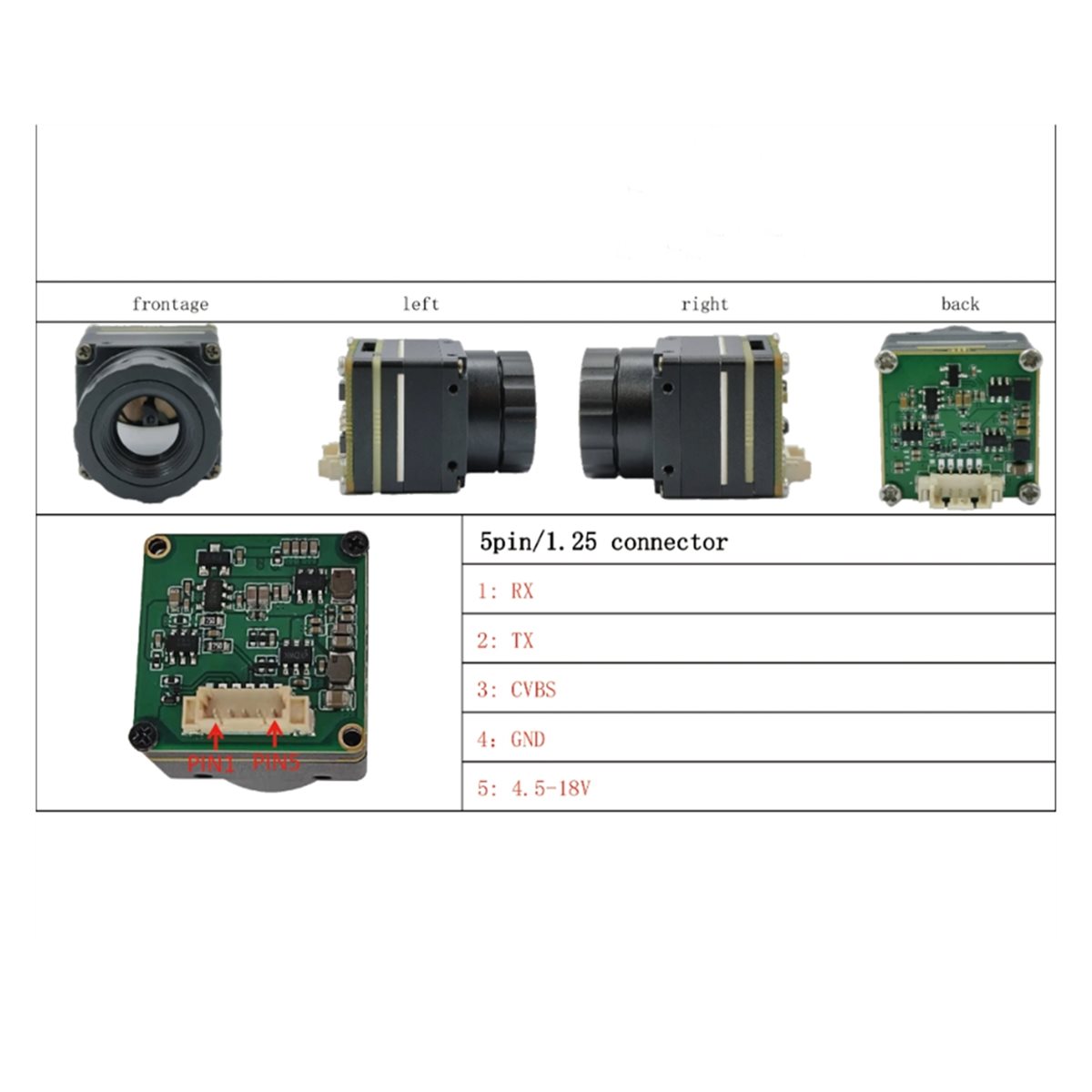 Drone Thermal Imaging - SWXF Infrared Thermal Imaging Module High-Definition