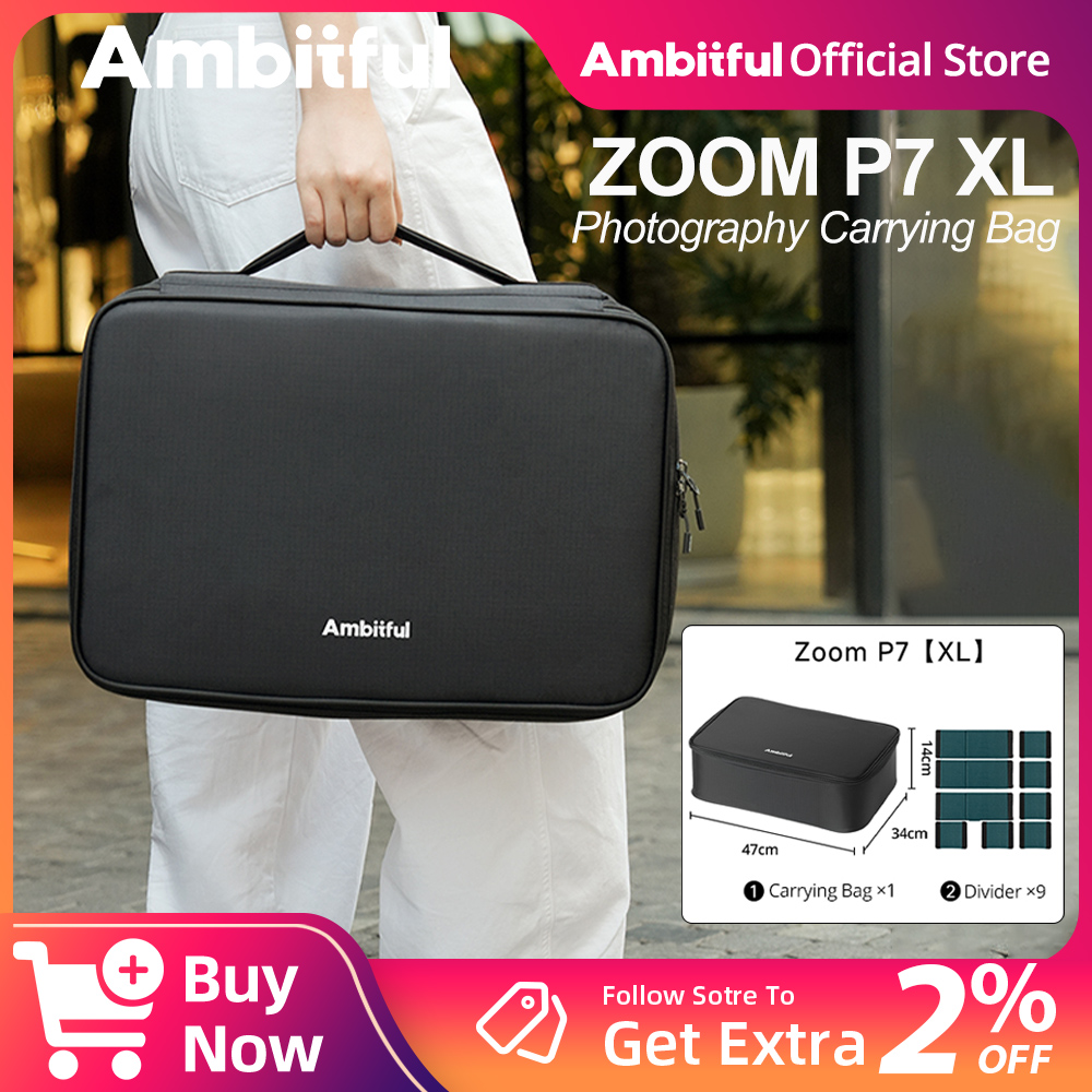 Drone Cinematic - Ambitful ZOOM P7II XL Photography Storage