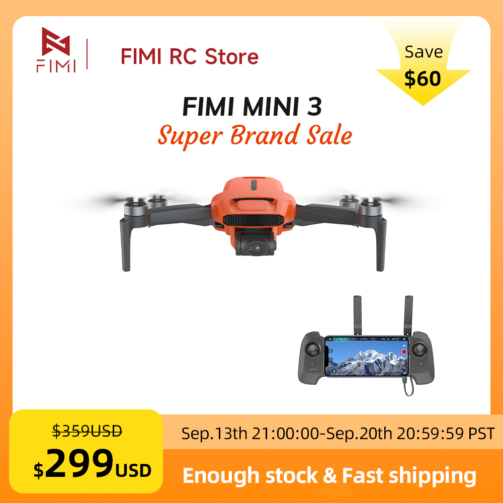 FIMI MINI 3 Camere Drone 4K 60 - Drone Video Production 评论和价格